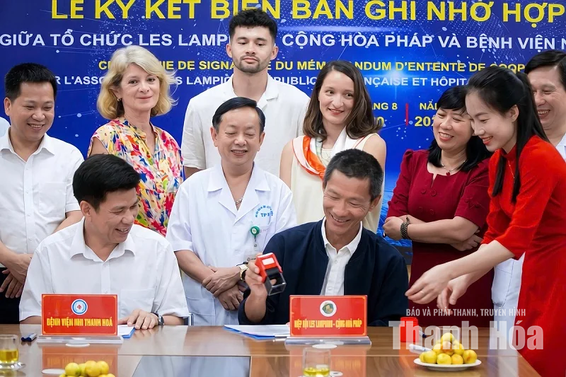 Dấu ấn hợp tác quốc tế tại Bệnh viện Nhi Thanh Hóa
