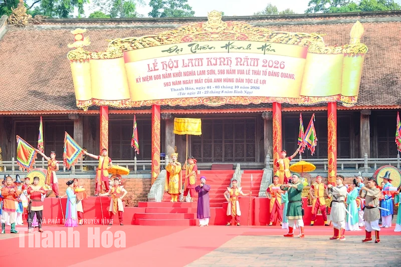 Lễ hội Lam Kinh: Khơi nguồn tự hào, lan tỏa giá trị di sản