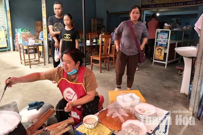 Đưa ẩm thực xứ Thanh sang nước bạn Lào