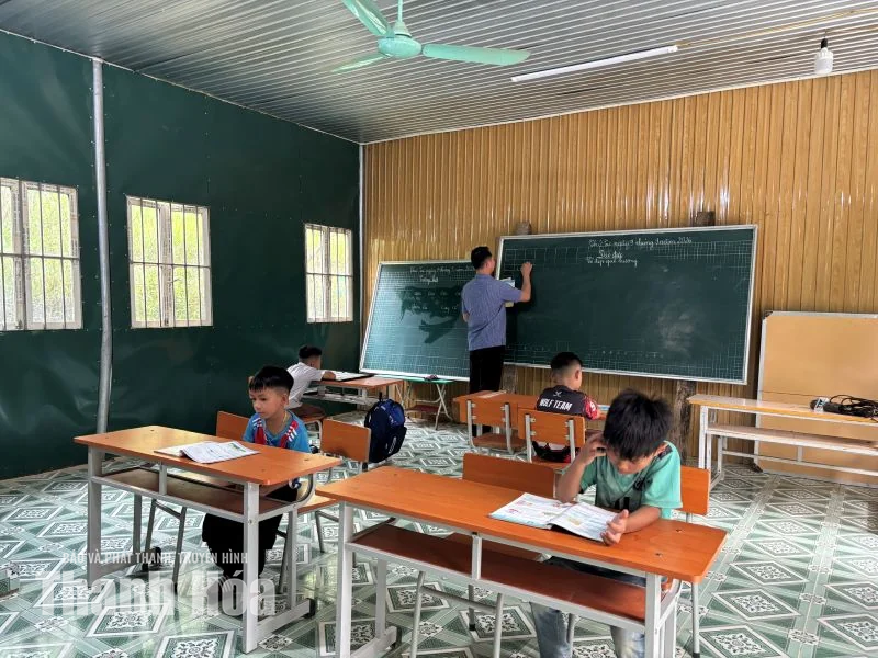 Một lớp học - 3 chiếc bảng