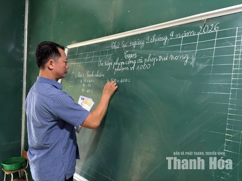 Một lớp học - 3 chiếc bảng