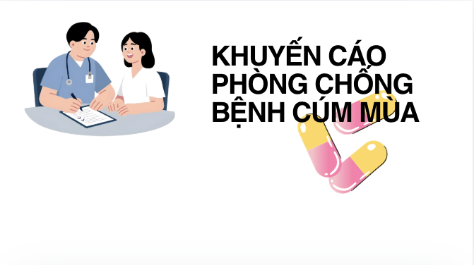 Cảnh báo cúm mùa và cách phòng chống