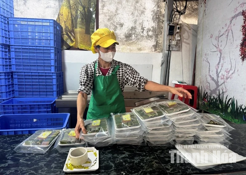 Xây dựng thương hiệu cho sản phẩm chả ốc nhồi ống lam Đồng Xanh