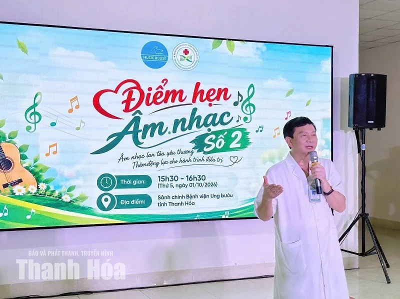 Điểm hẹn âm nhạc - Thắp sáng hy vọng cho bệnh nhân ung thư