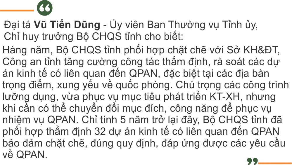 “LÁ CHẮN THÉP” KHU VỰC TÂY BẮC