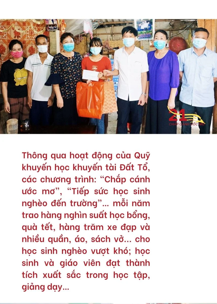 21 năm chắp cánh ước mơ