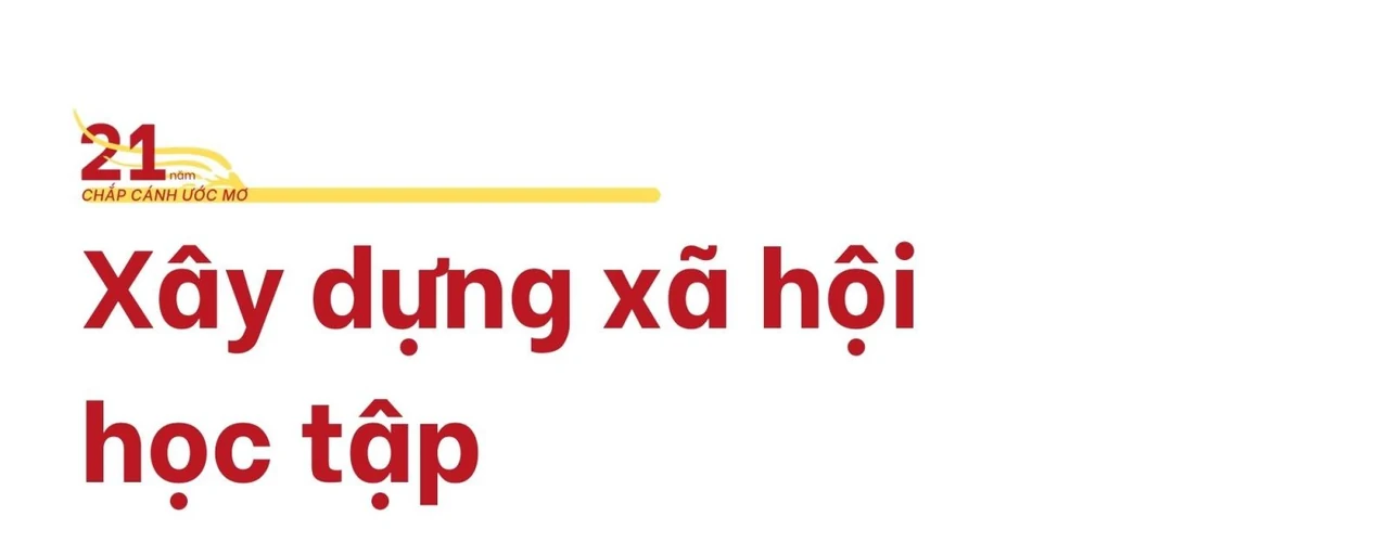 21 năm chắp cánh ước mơ