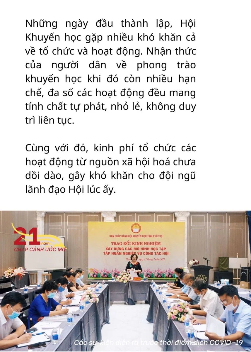 21 năm chắp cánh ước mơ