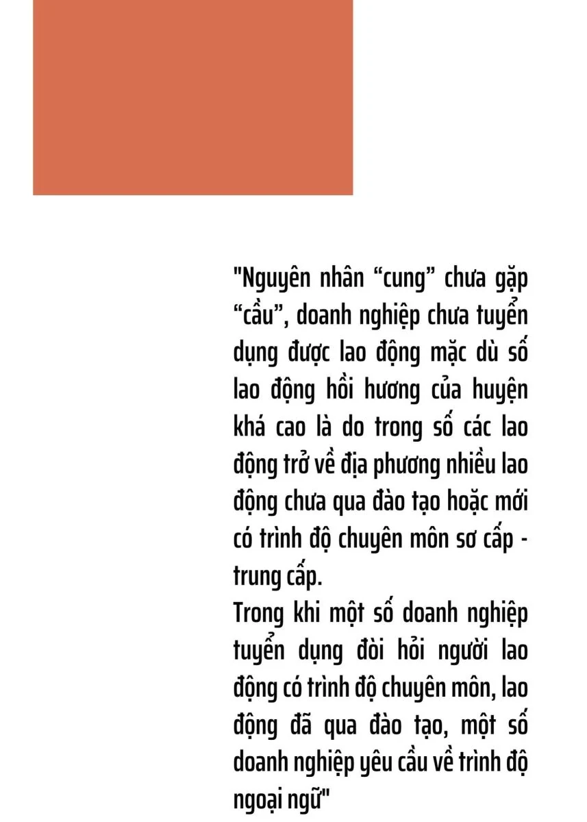 Kỳ II: Giải bài toán cung - cầu về lao động