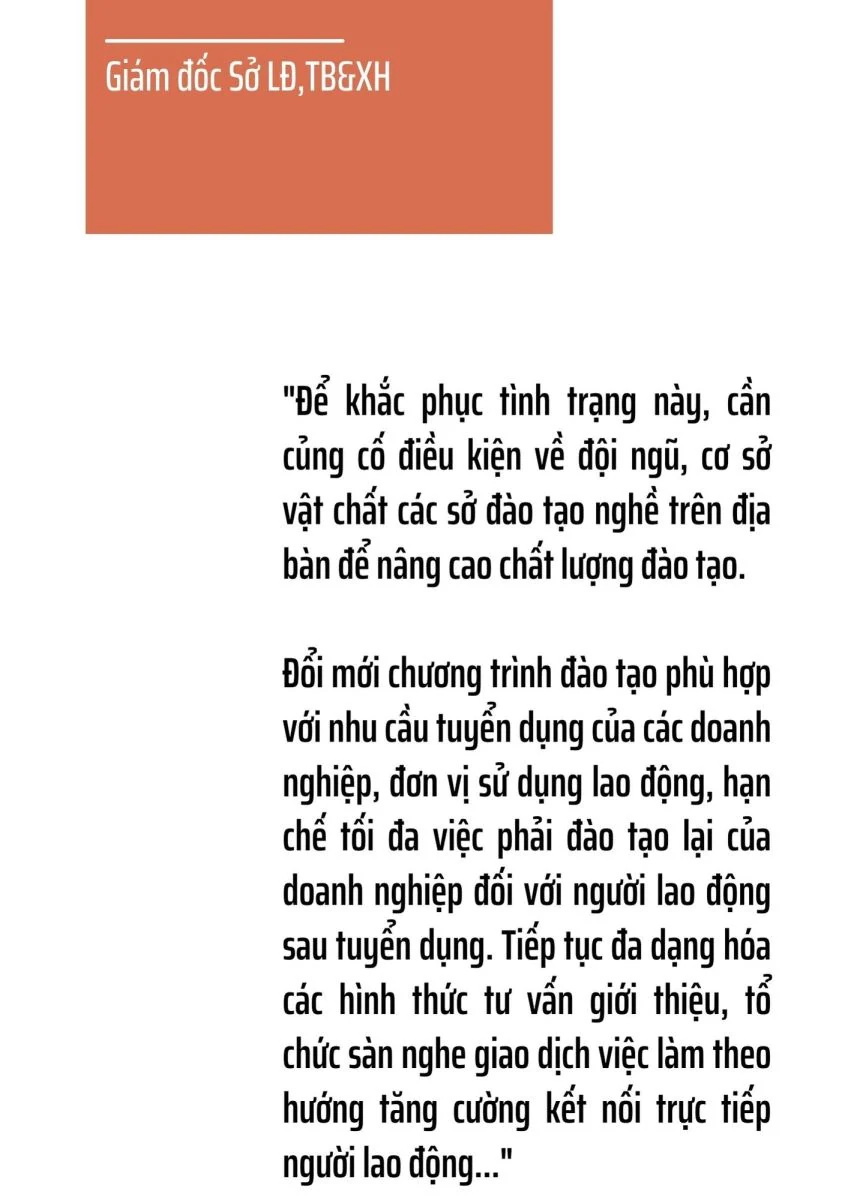 Kỳ II: Giải bài toán cung - cầu về lao động