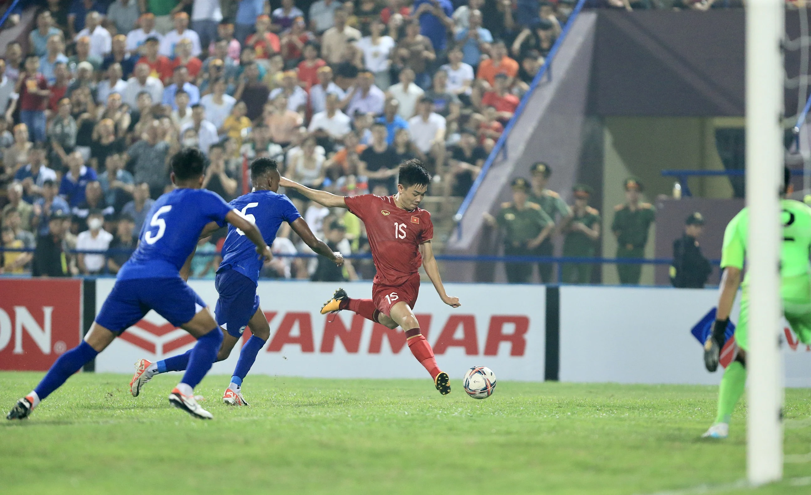 Những hình ảnh đẹp tại Bảng C - Vòng loại Giải Bóng đá U23 Châu Á