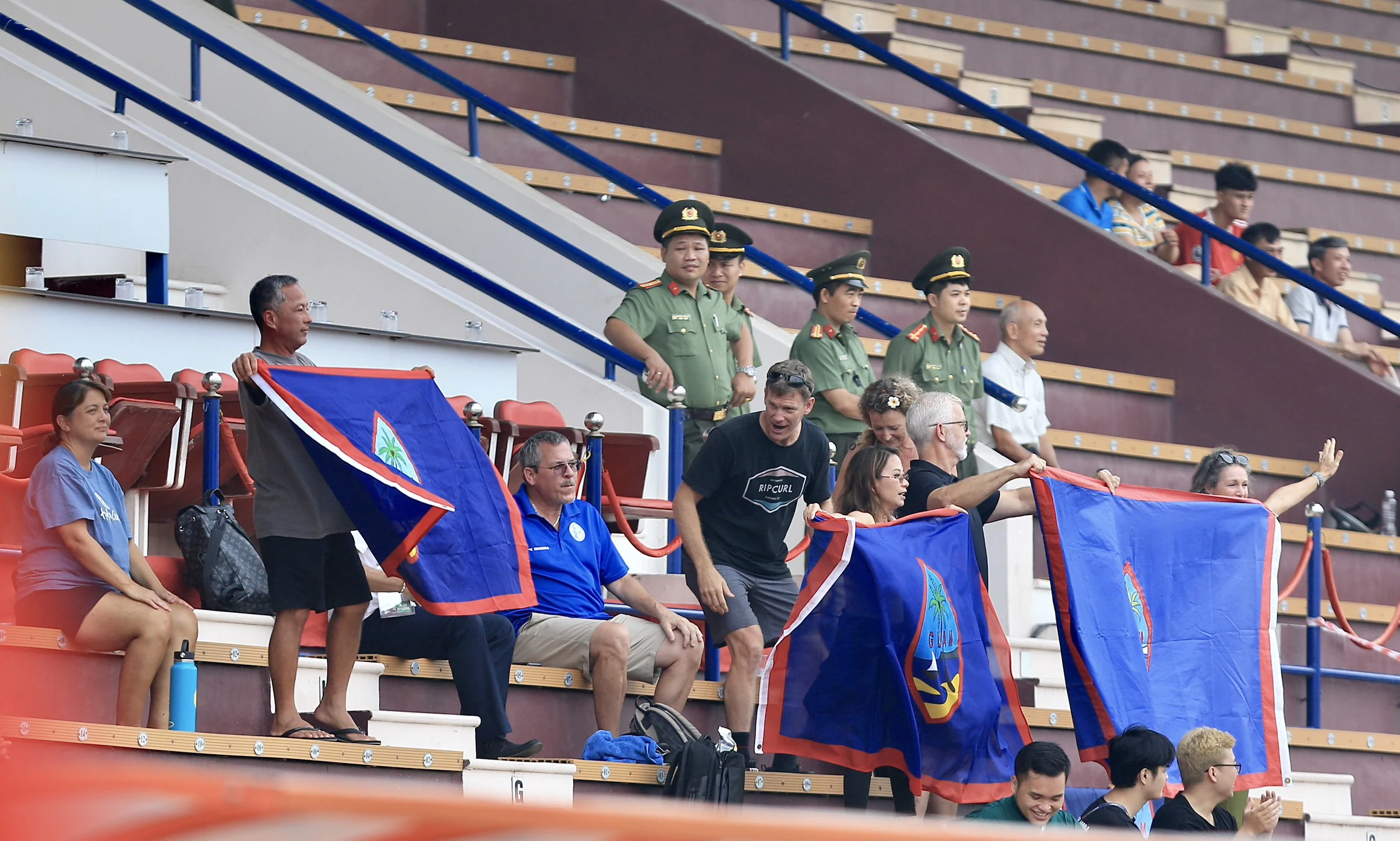 Những hình ảnh đẹp tại Bảng C - Vòng loại Giải Bóng đá U23 Châu Á