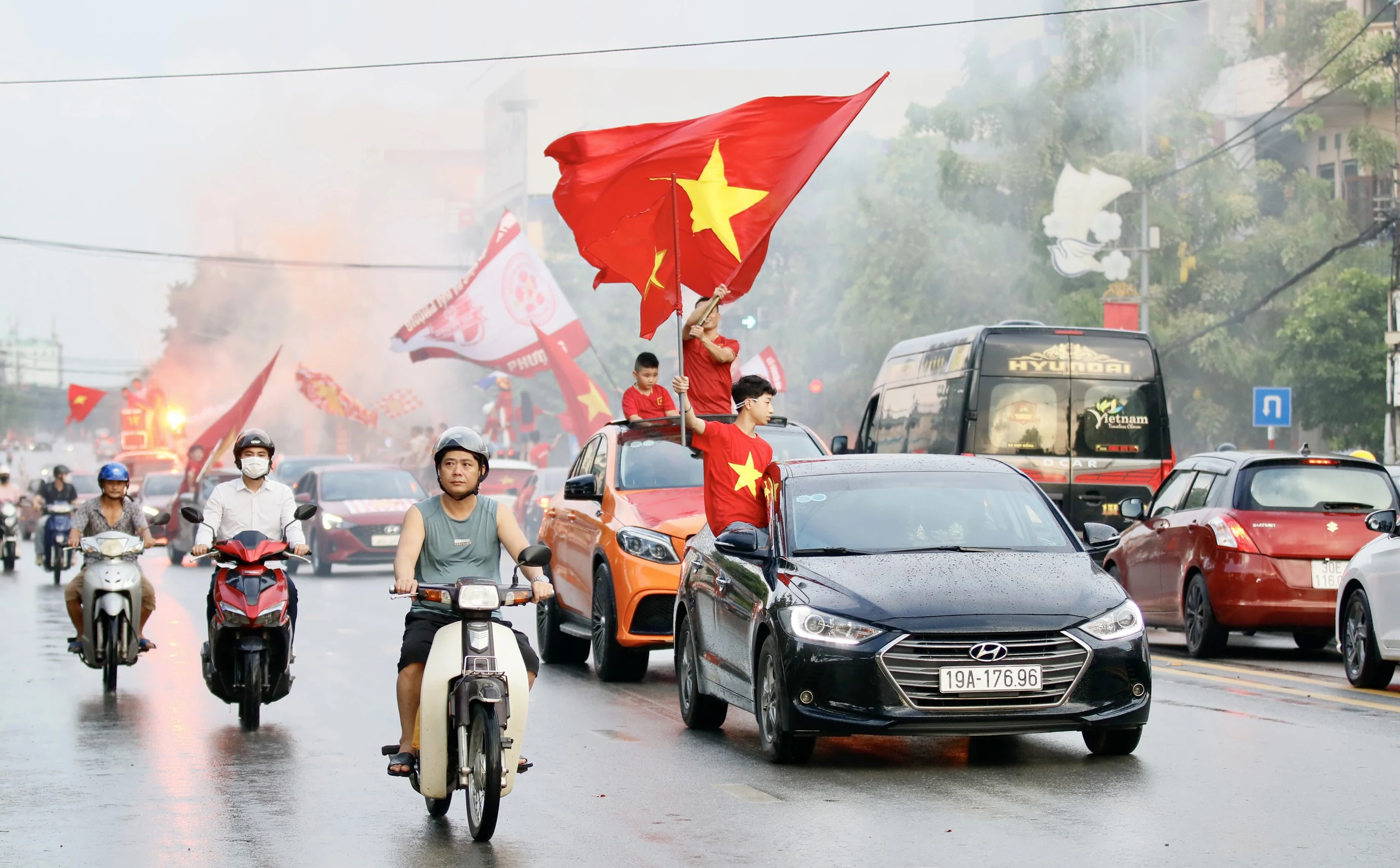 Những hình ảnh đẹp tại Bảng C - Vòng loại Giải Bóng đá U23 Châu Á