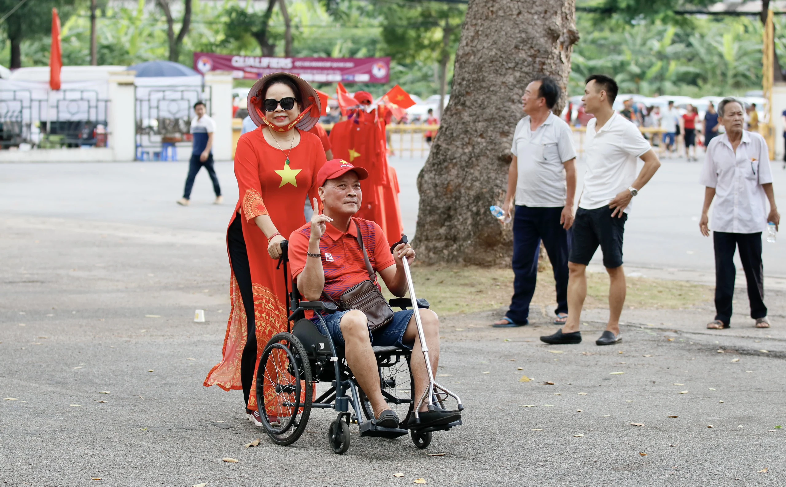 Những hình ảnh đẹp tại Bảng C - Vòng loại Giải Bóng đá U23 Châu Á