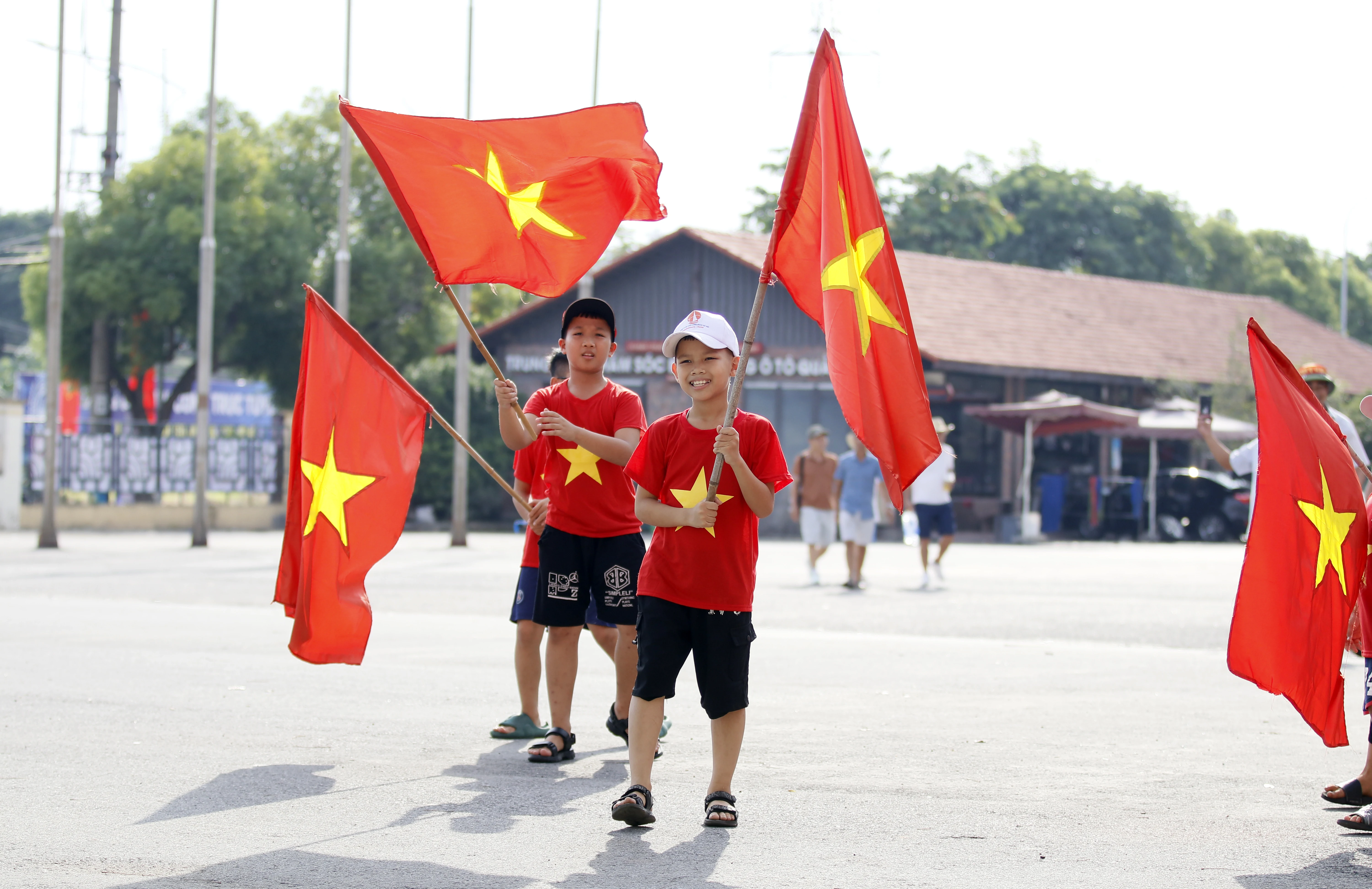 Những hình ảnh đẹp tại Bảng C - Vòng loại Giải Bóng đá U23 Châu Á