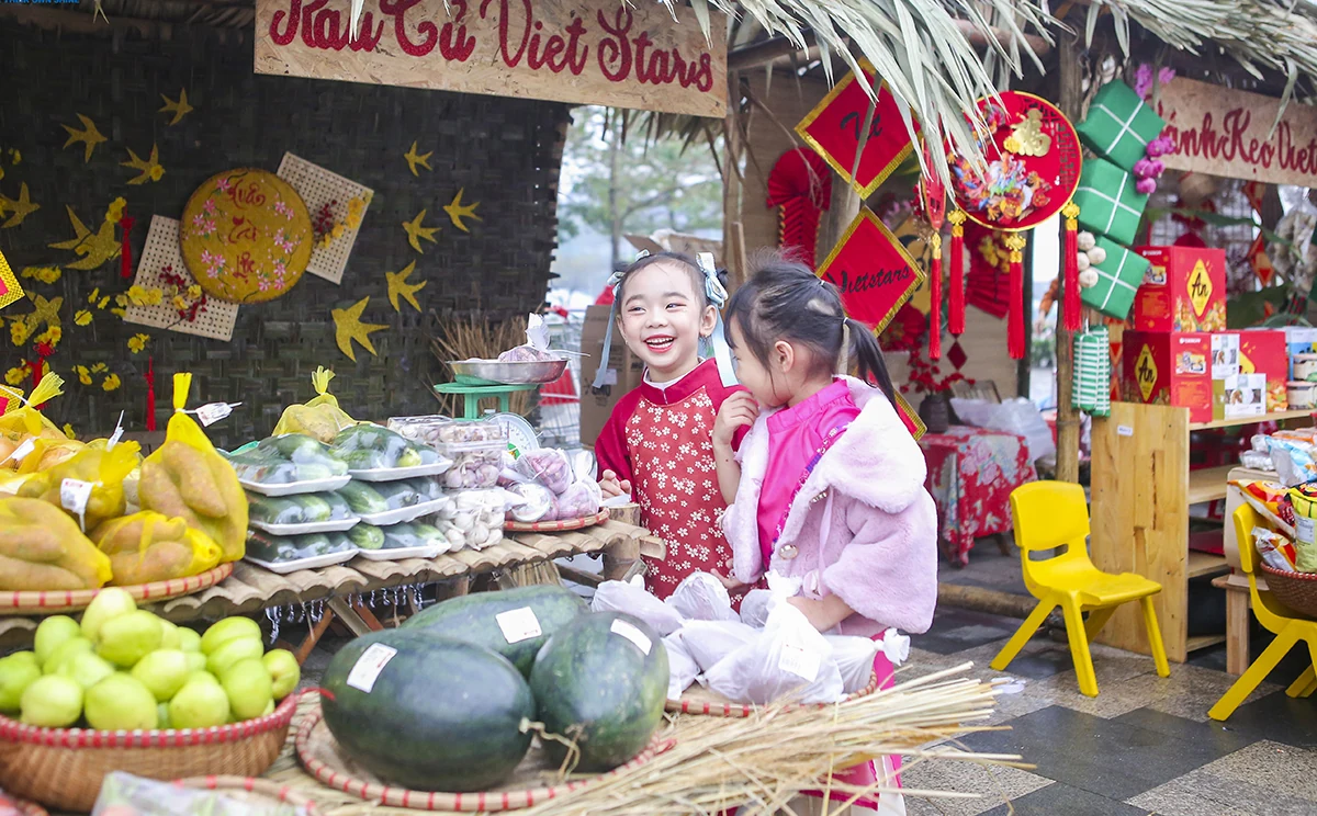Rộn ràng ngày Tết quê em