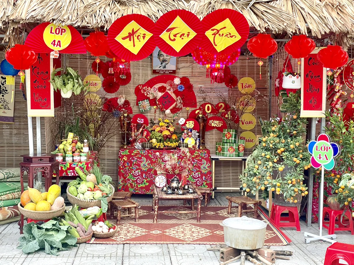 Rộn ràng ngày Tết quê em