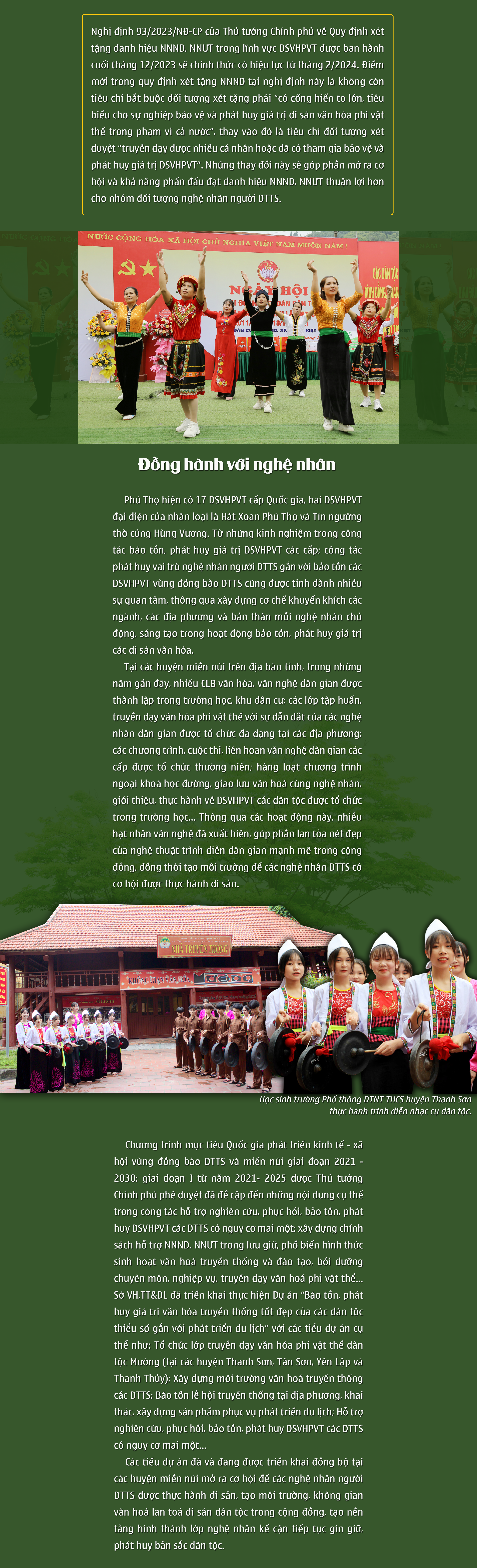 Kỳ II: “Điểm tựa” bền vững