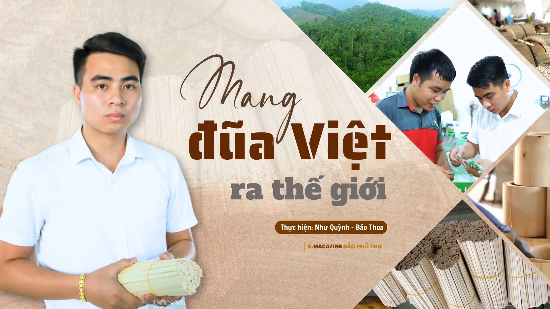 Mang đũa Việt ra thế giới