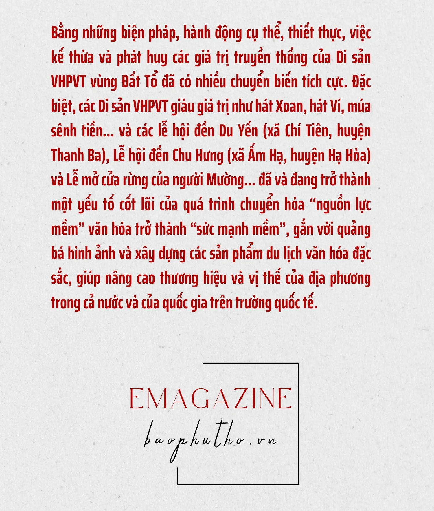 Kỳ II: Để Di sản văn hóa là tài sản quý giá