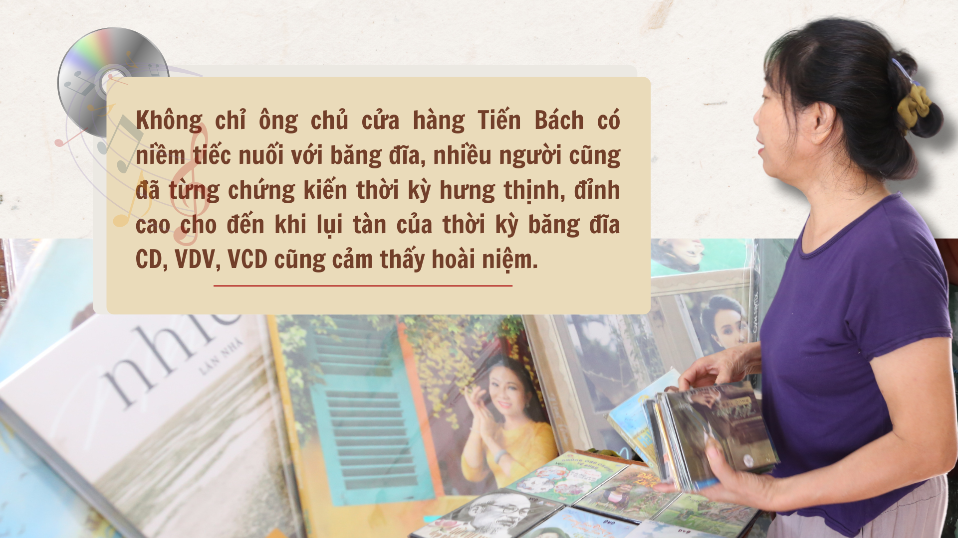 Qua rồi thời băng đĩa