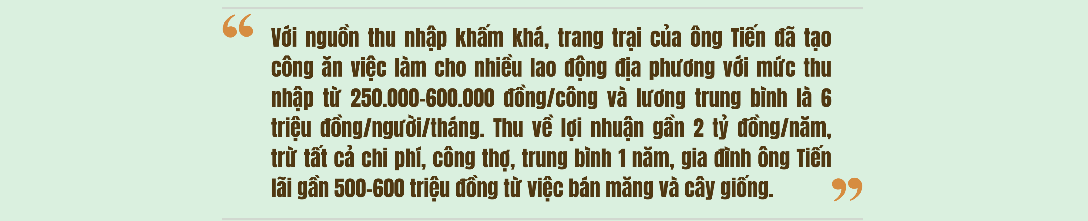 Người góp vành đai xanh “Luỹ tre biên giới Việt”
