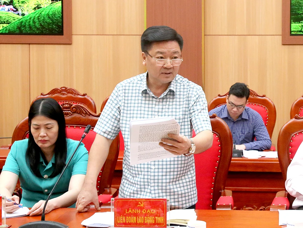 Đánh giá kết quả thực hiện Nghị quyết 50 của Ban Thường vụ Tỉnh uỷ năm 2024