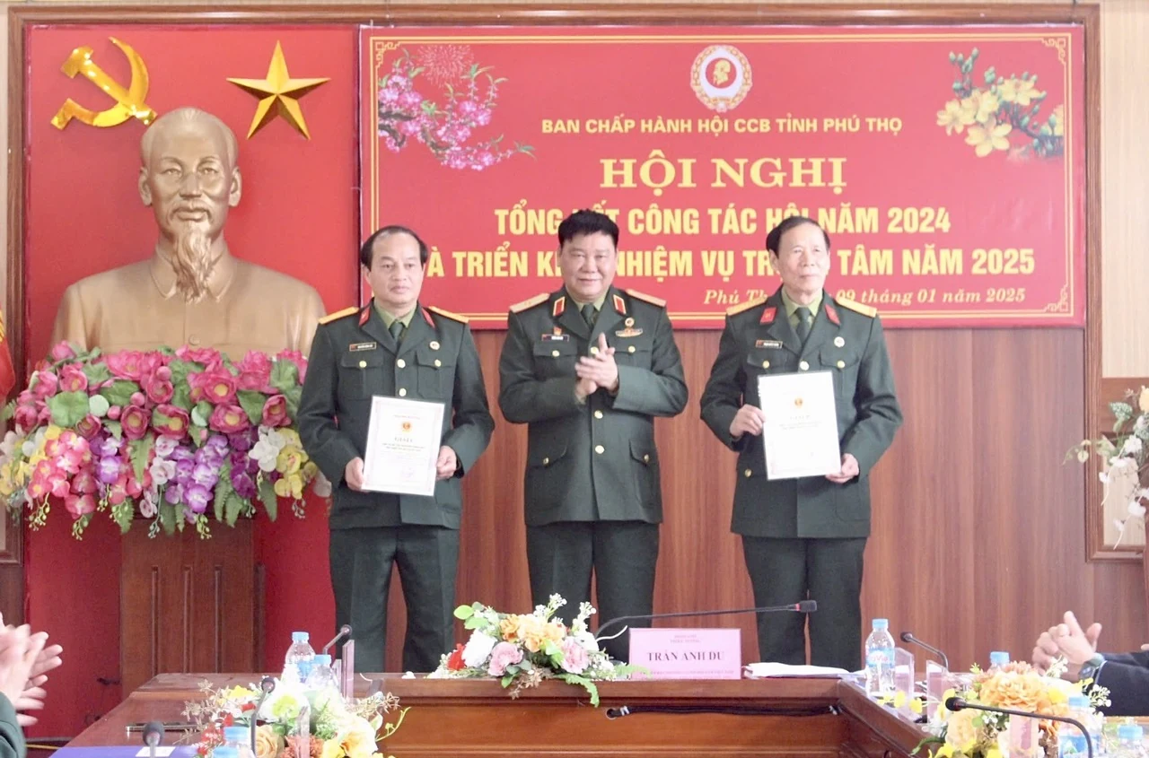 Phú Thọ có 3 tác phẩm đoạt giải Cuộc thi viết về gương Cựu chiến binh gương mẫu