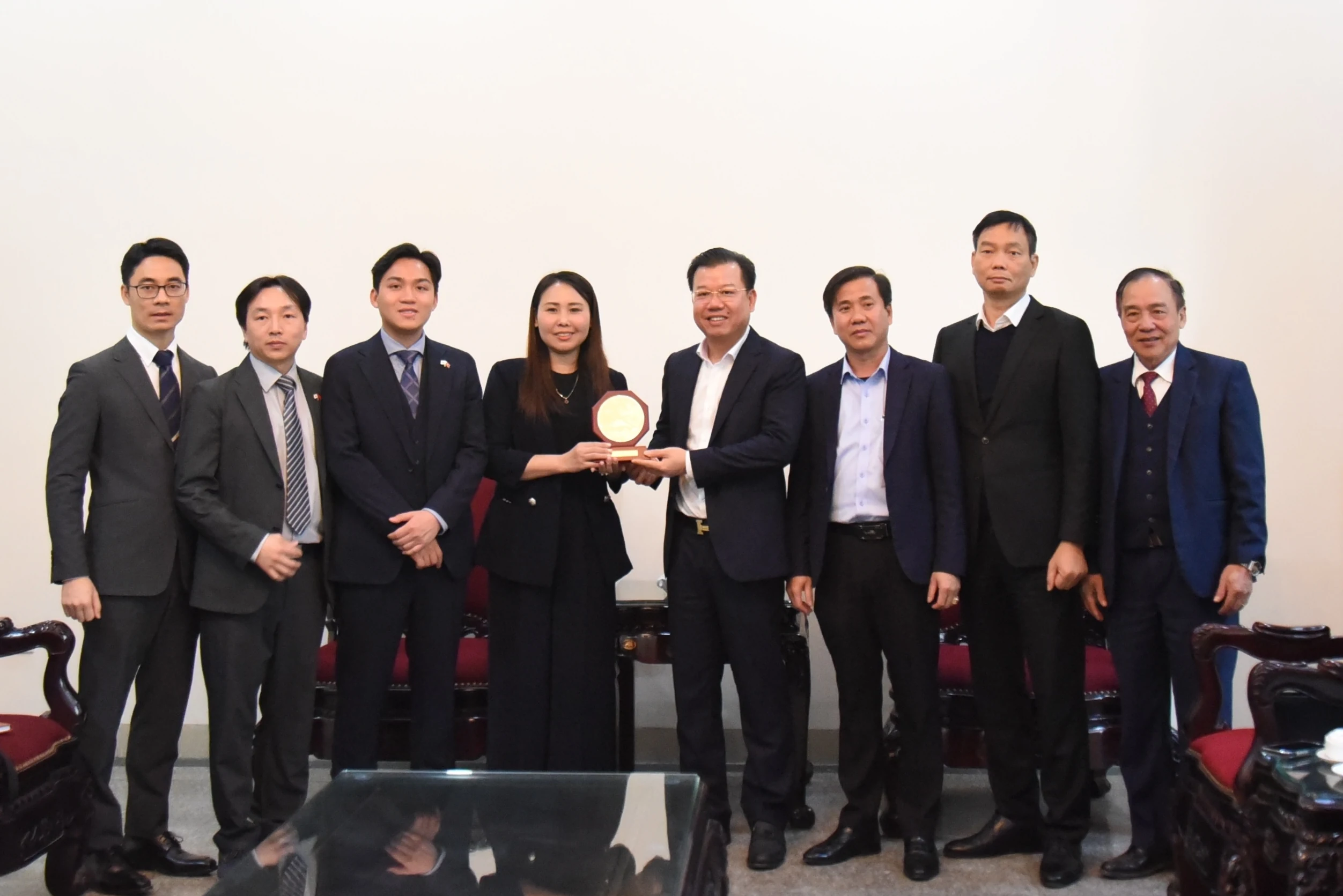 Hiệp hội xúc tiến hợp tác Kinh tế Việt Nam - Nhật Bản làm việc tại tỉnh