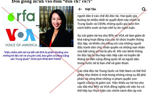 Đòn giáng mạnh vào đám “dân chủ cuội”