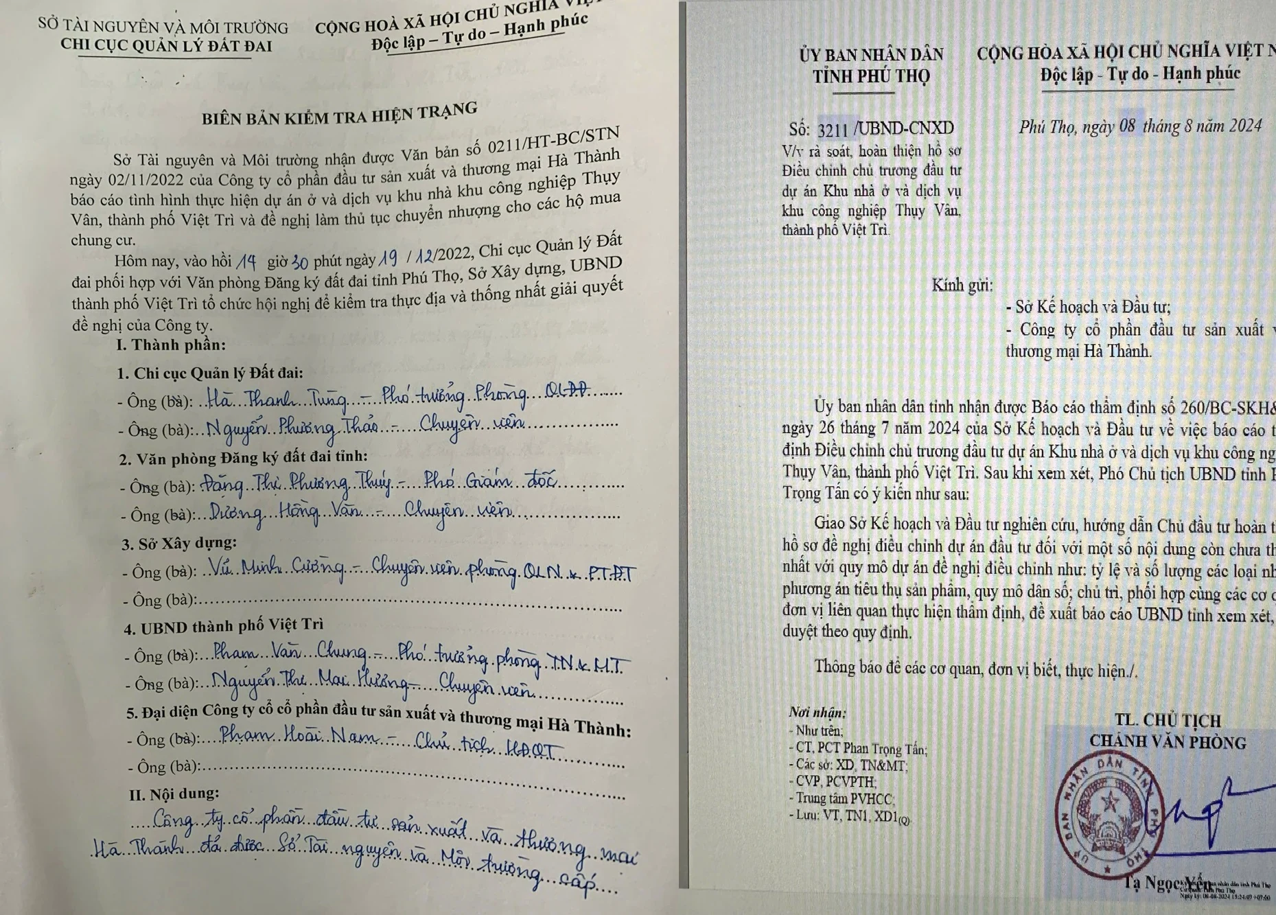 Giải quyết dứt điểm những bất cập tại chung cư Thụy Vân