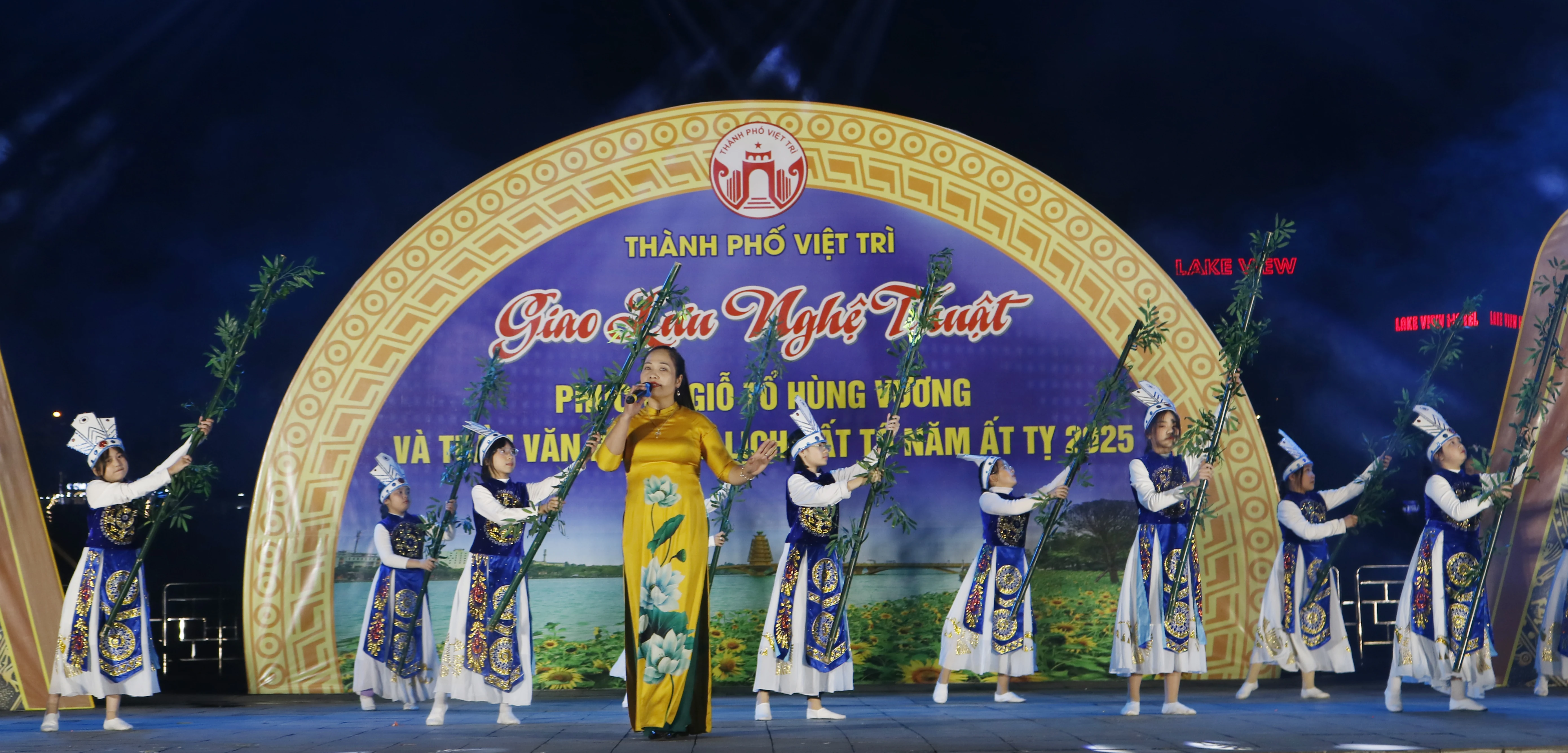 Giao lưu văn nghệ phục vụ Giỗ Tổ Hùng Vương 2025