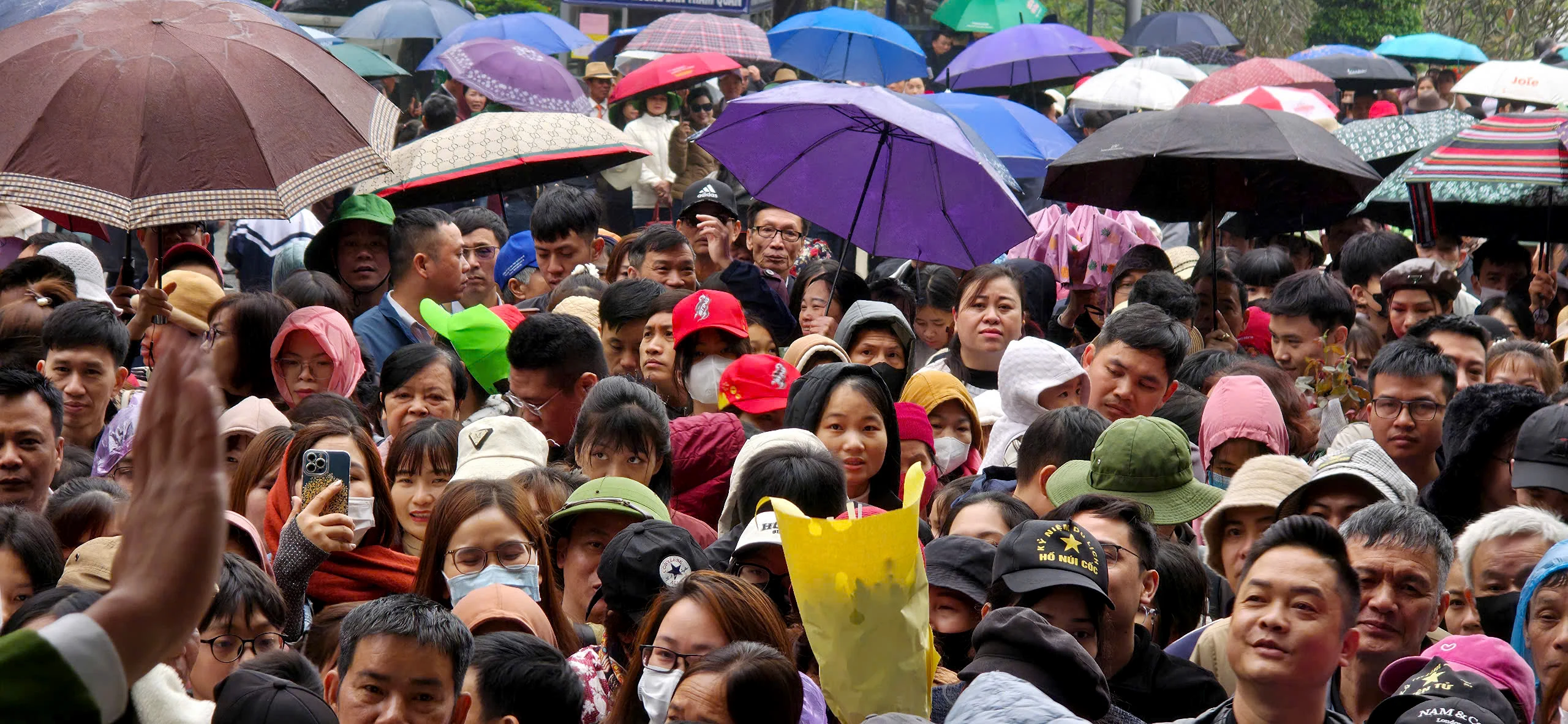 Đền Hùng trước ngày chính lễ