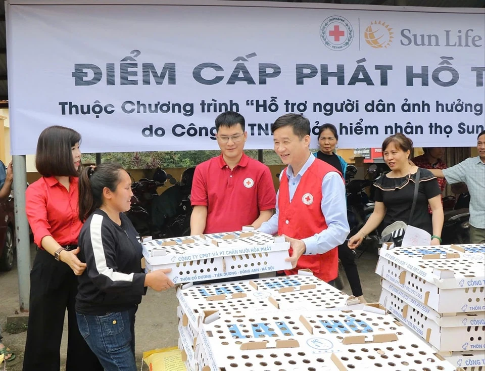 Hỗ trợ sinh kế cho người dân bị ảnh hưởng bởi cơn bão số 3