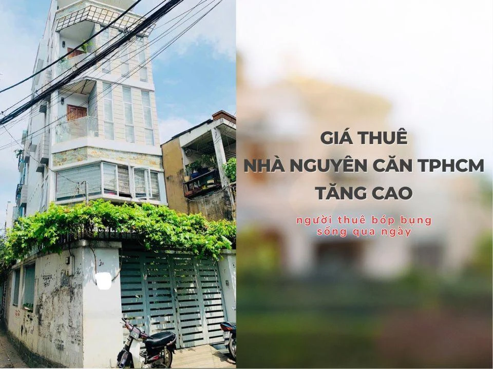Giá thuê nhà TP.HCM tăng cao, người thuê tiết kiệm sống qua ngày