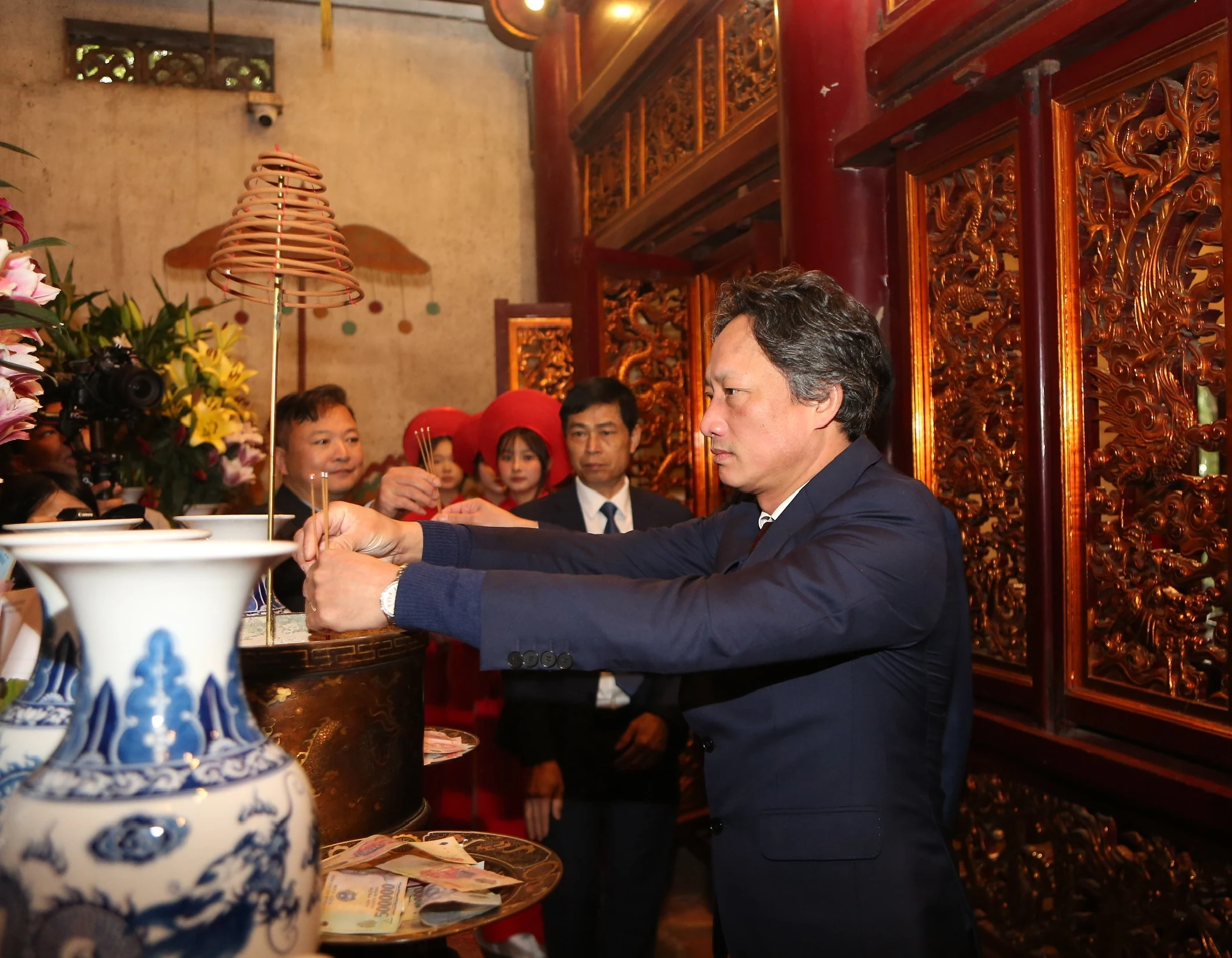 Huyện Phù Ninh dâng hương tưởng niệm các Vua Hùng