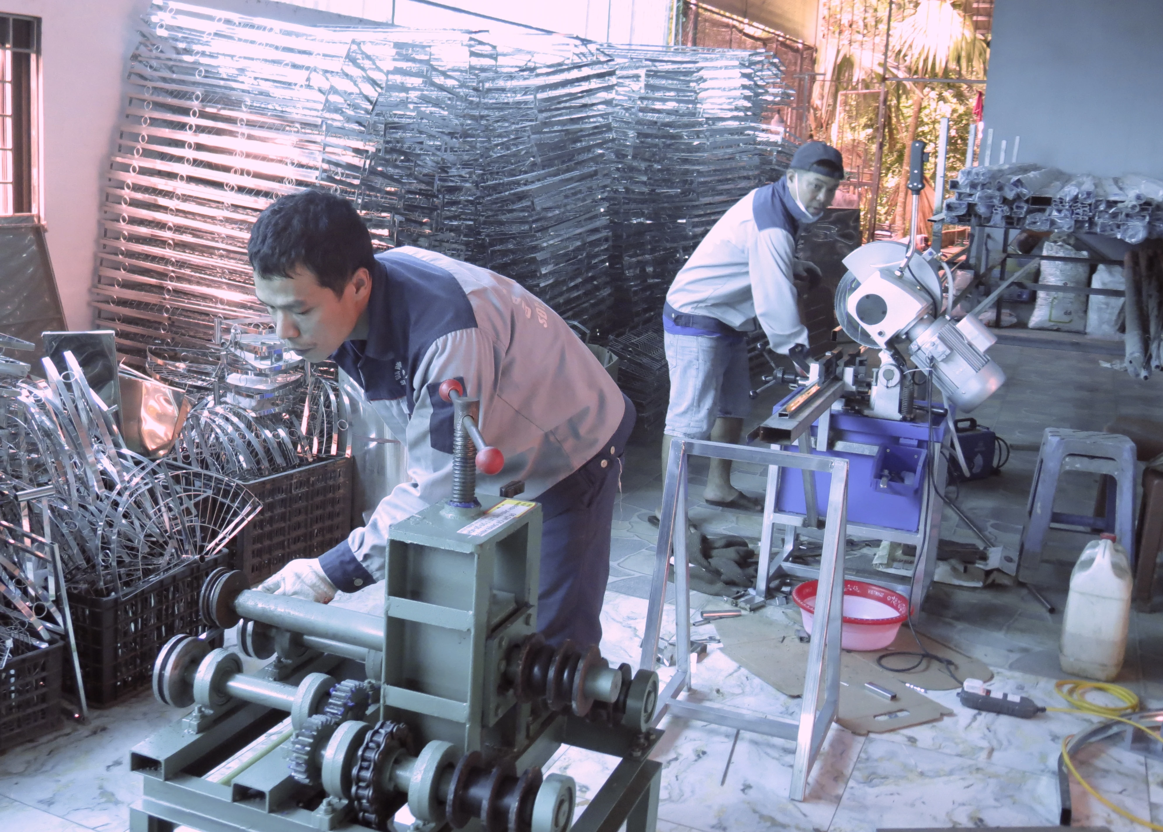 Phú Khê đẩy mạnh phát triển tiểu thủ công nghiệp