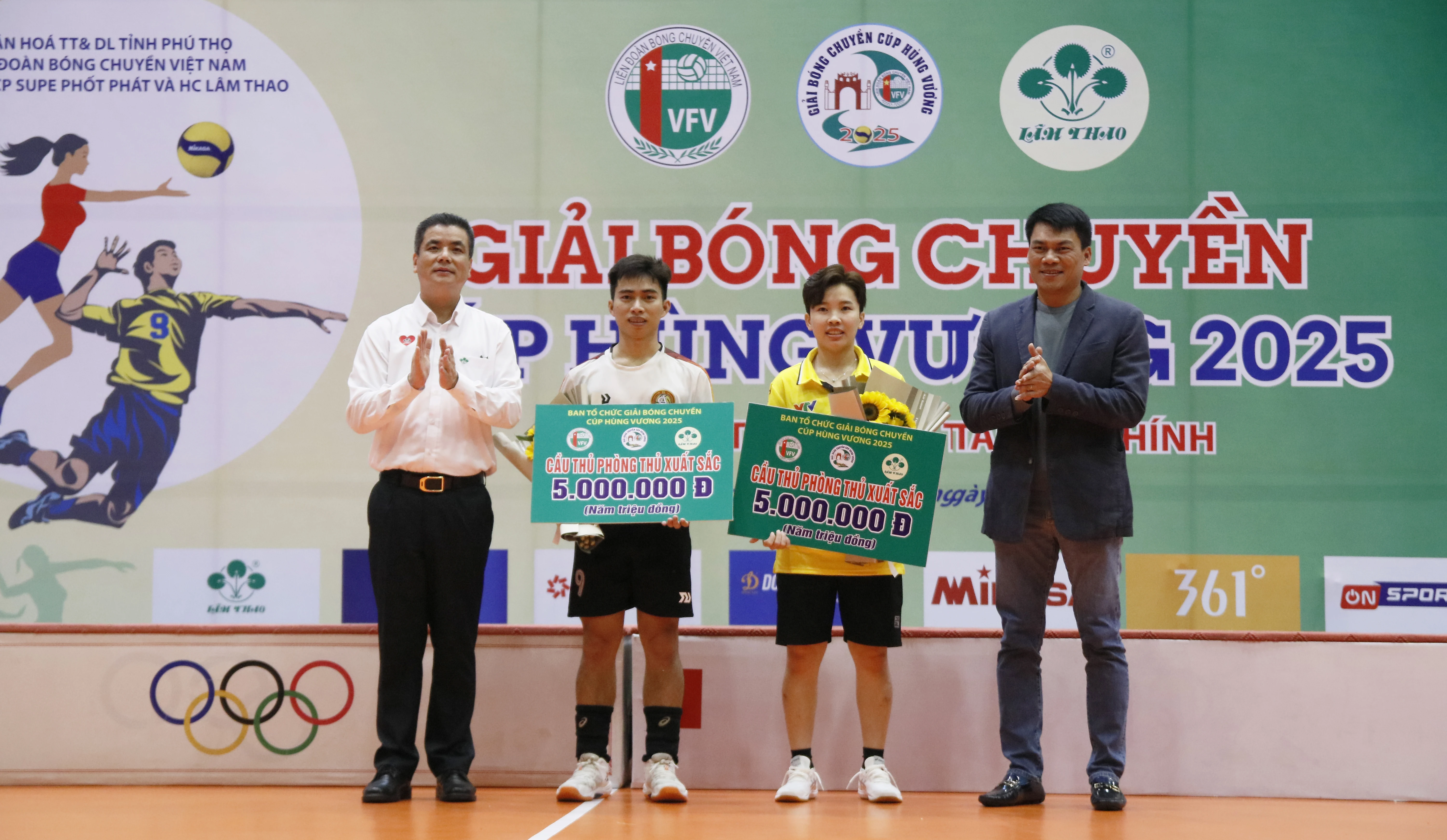 Bế mạc Giải Bóng chuyền Cúp Hùng Vương năm 2025