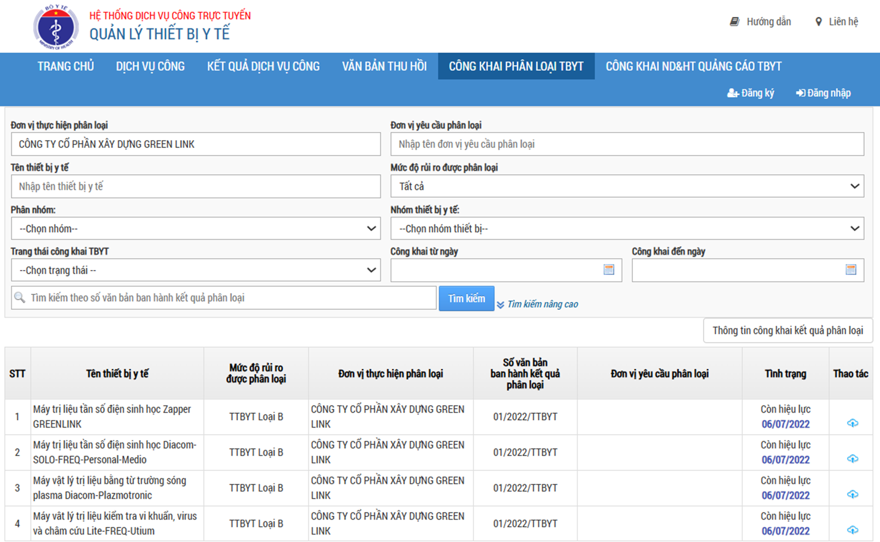 Thiết bị tần số Diacom tiêu diệt vi khuẩn