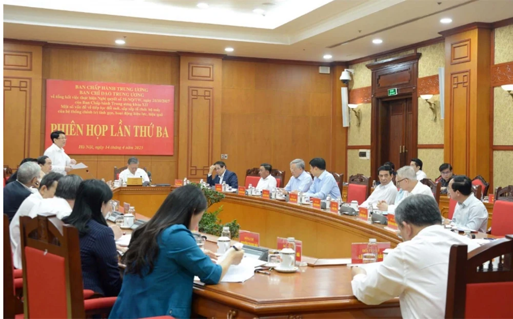 Xây dựng phương án nhân sự chủ chốt các tỉnh, thành phố sau sáp nhập