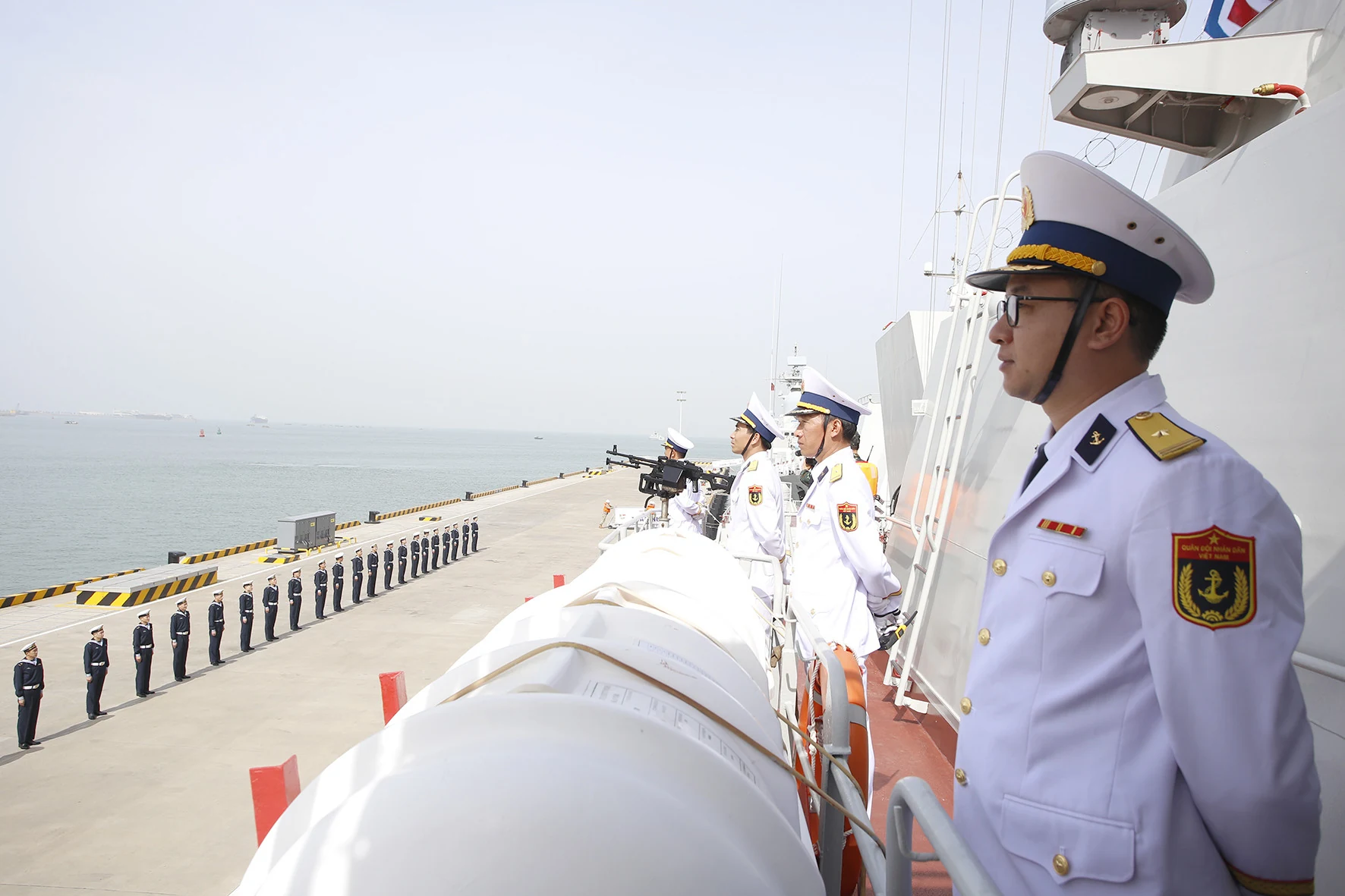 Hải quân Việt Nam và Trung Quốc tuần tra liên hợp trên vùng biển vịnh Bắc Bộ