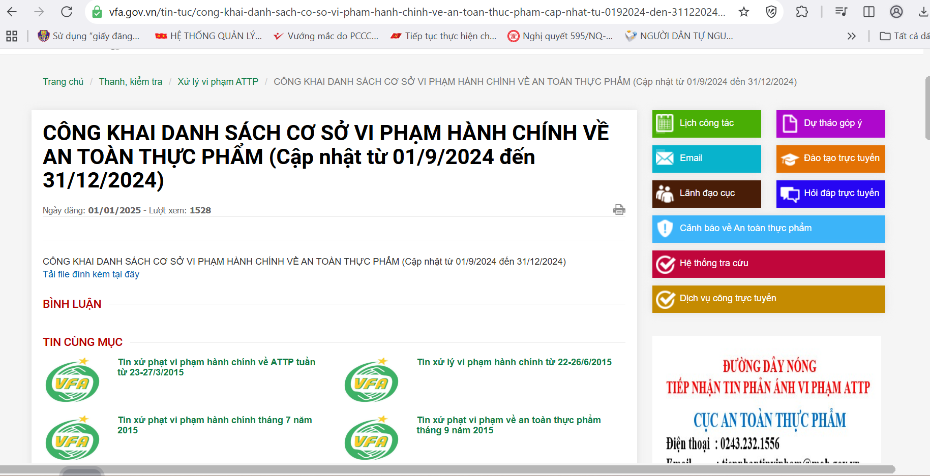 Hướng dẫn tra cứu sản phẩm bảo vệ sức khỏe trên các Website Bộ Y tế