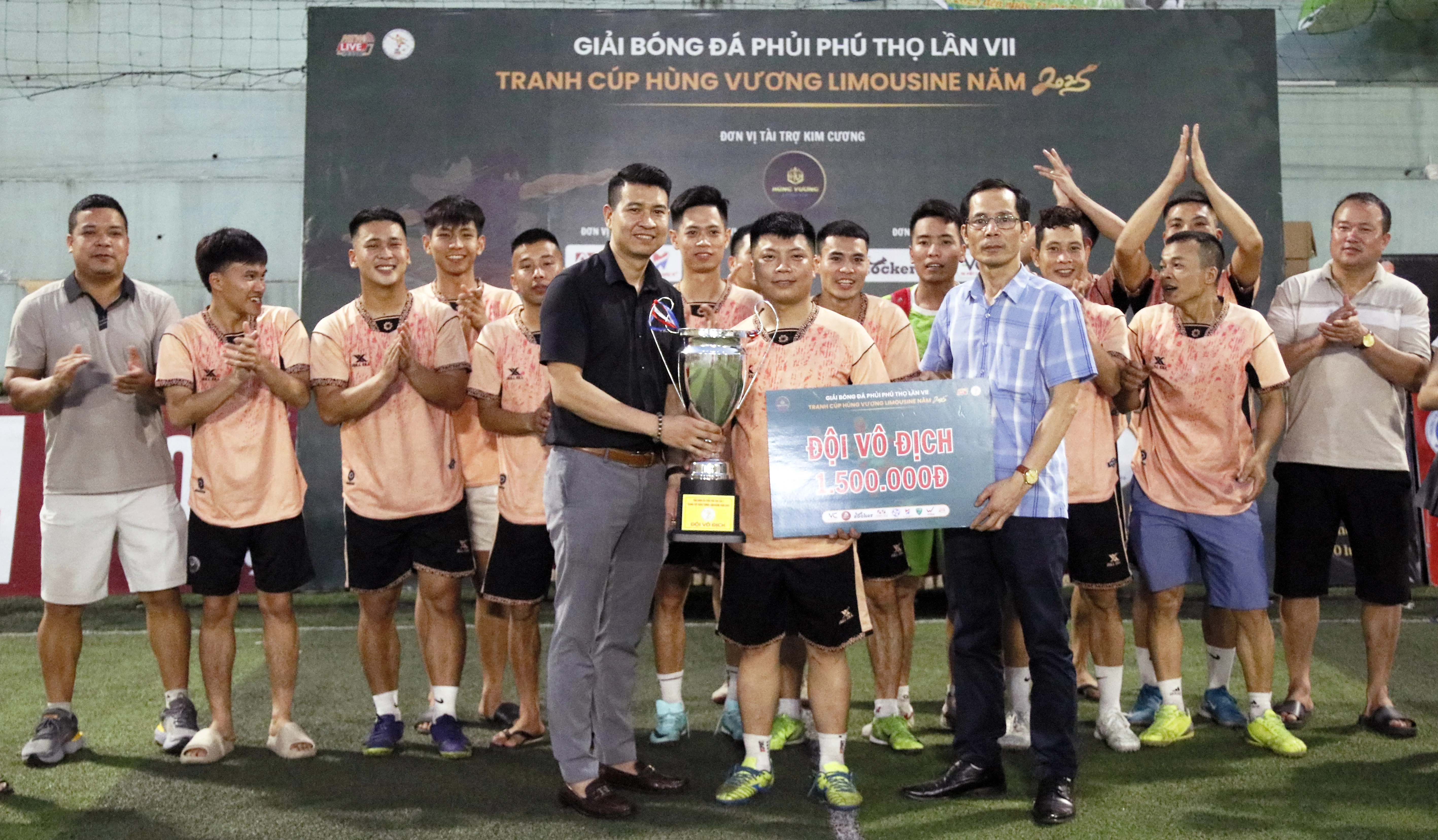 Sơn Dương Vô địch Giải Bóng đá phủi Phú Thọ lần thứ VII năm 2025