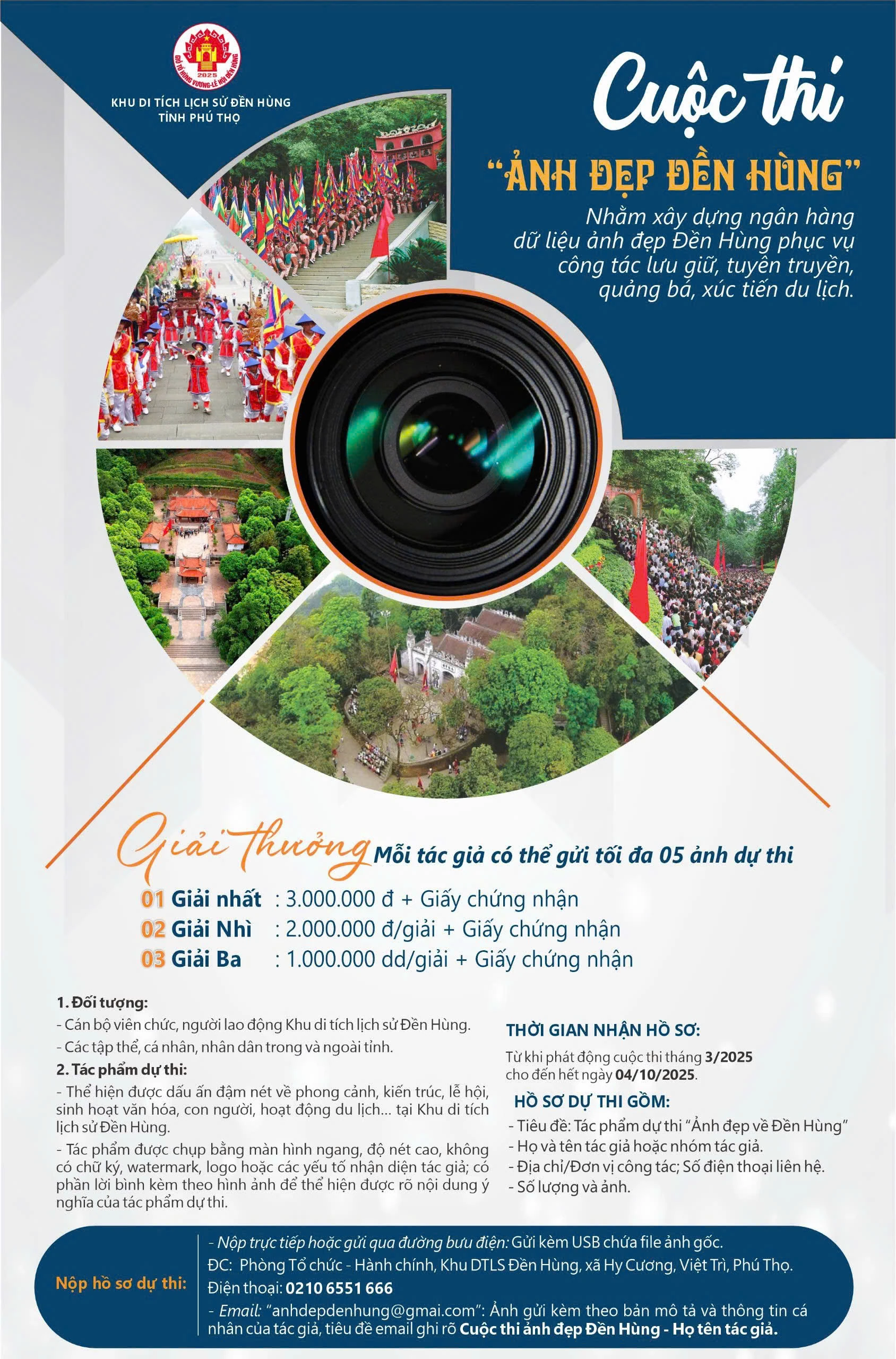 Phát động cuộc thi “Ảnh đẹp Đền Hùng”