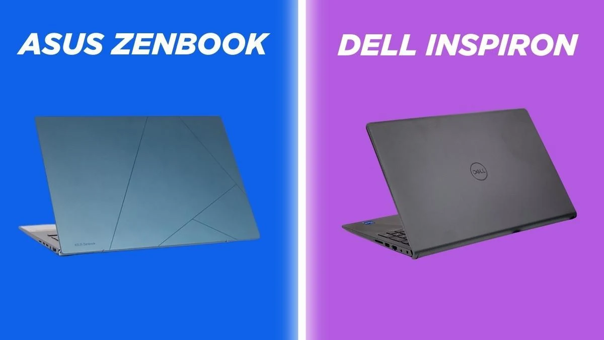 Đánh giá Asus Zenbook vs Dell Inspiron đặc điểm, tính năng
