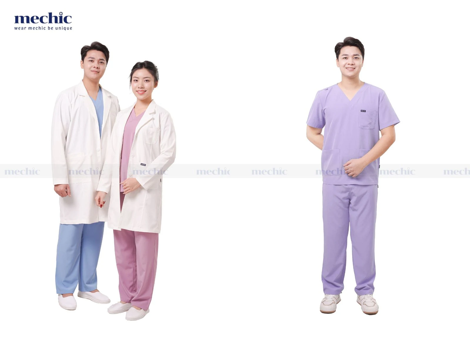 Các mẫu đồng phục y tế đẹp tại MECHIC
