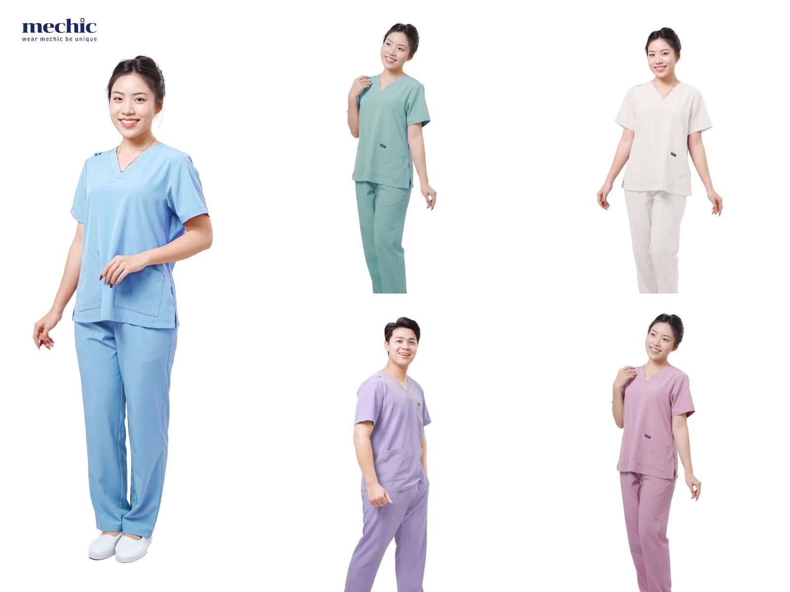 Các mẫu đồng phục y tế đẹp tại MECHIC