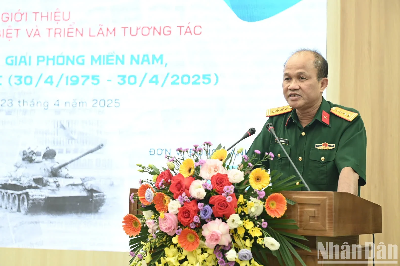 Báo Nhân Dân công bố đợt truyền thông đặc biệt chào mừng 50 năm ngày Giải phóng miền nam, thống nhất đất nước