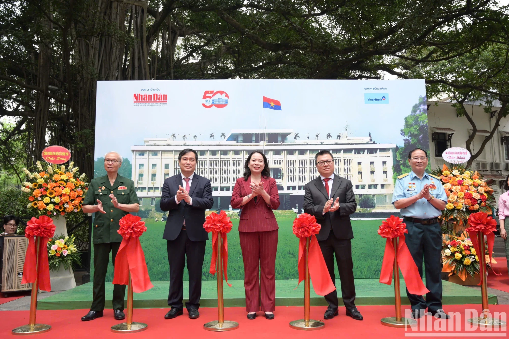 Báo Nhân Dân công bố đợt truyền thông đặc biệt chào mừng 50 năm ngày Giải phóng miền nam, thống nhất đất nước
