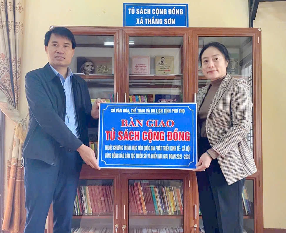 Tủ sách cộng đồng lan tỏa tri thức vùng cao